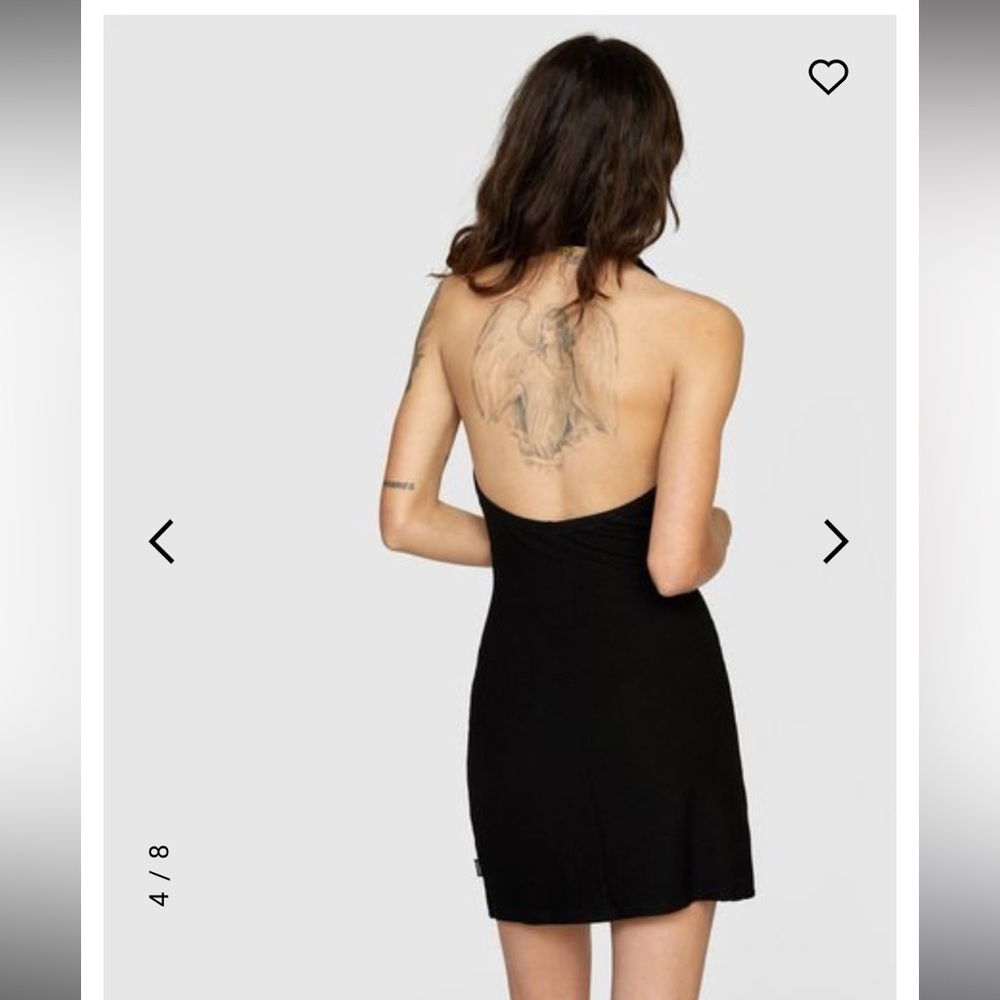 NWT RVCA RUSHMORE HALTER DRESS - Picture 3 of 10